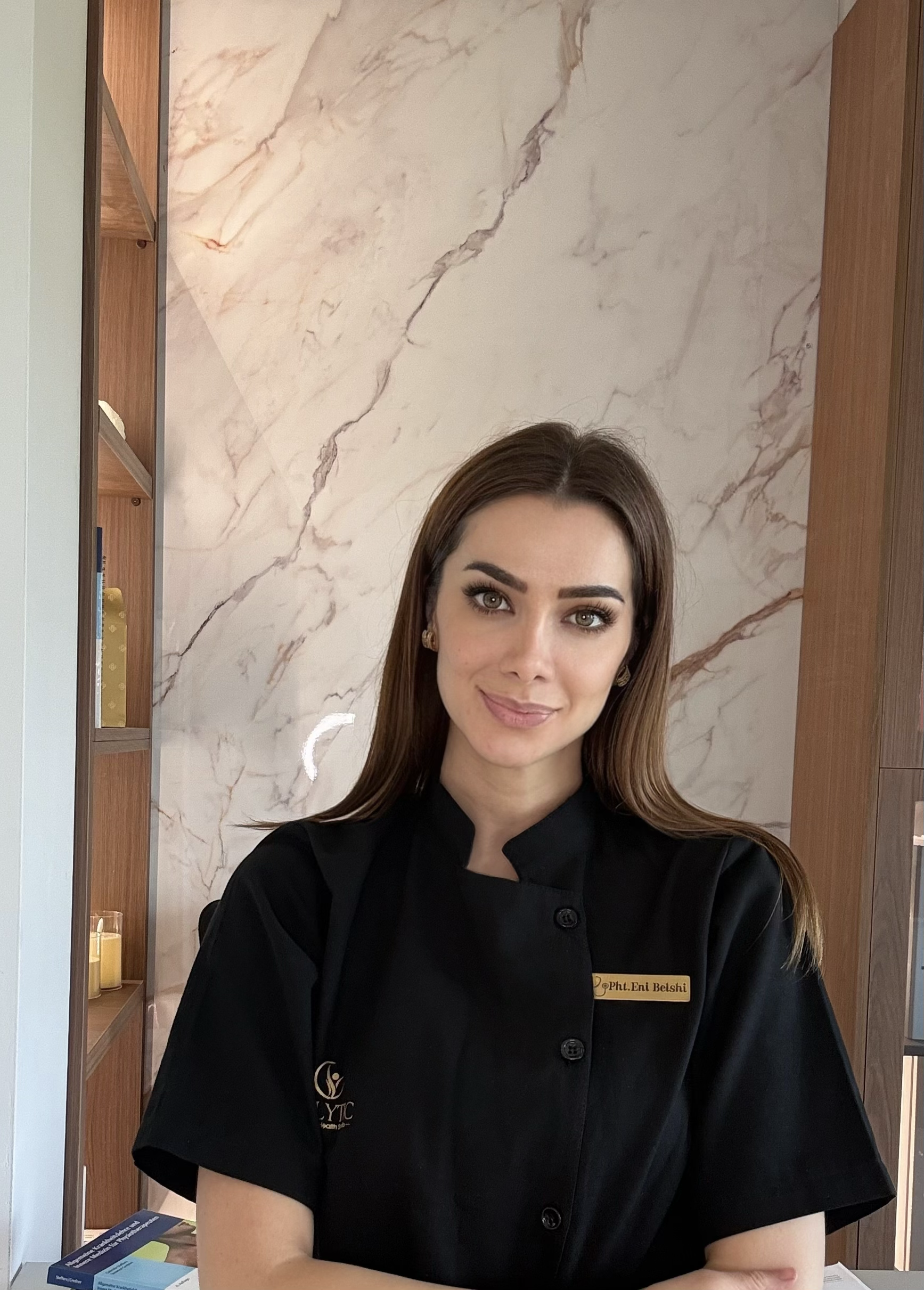 Eni Belshi, founder and lead physiotherapist at ENILYTIC Berlin